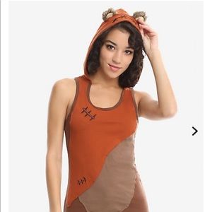 Her Universe Star Wars Ewok hooded tank